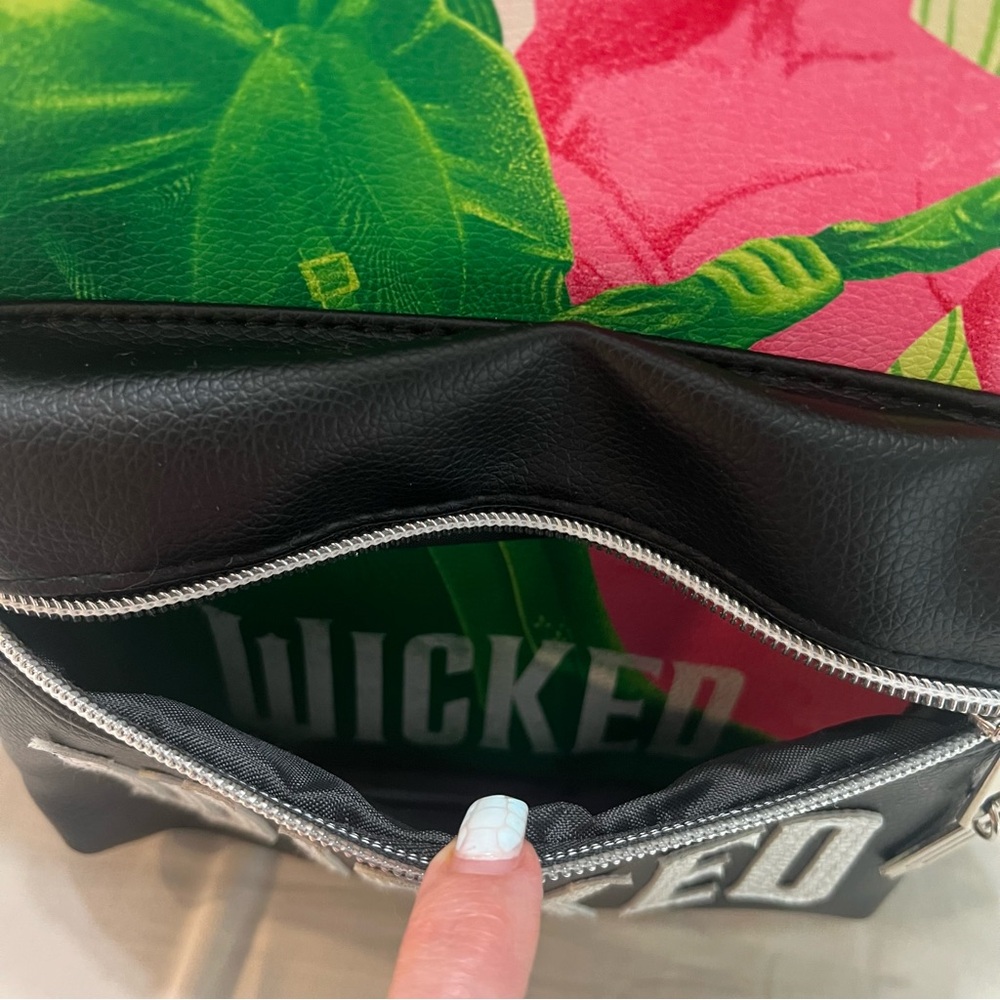 Accessory Innovations Wicked Mini Backpack Green and Pink Design. OS. - Picture 10 of 15